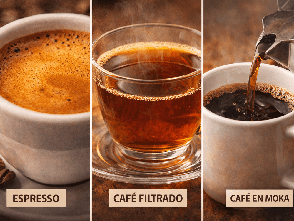 Texturas Cafe Espresso Filtrado Moka Comparacion Karafecoffee