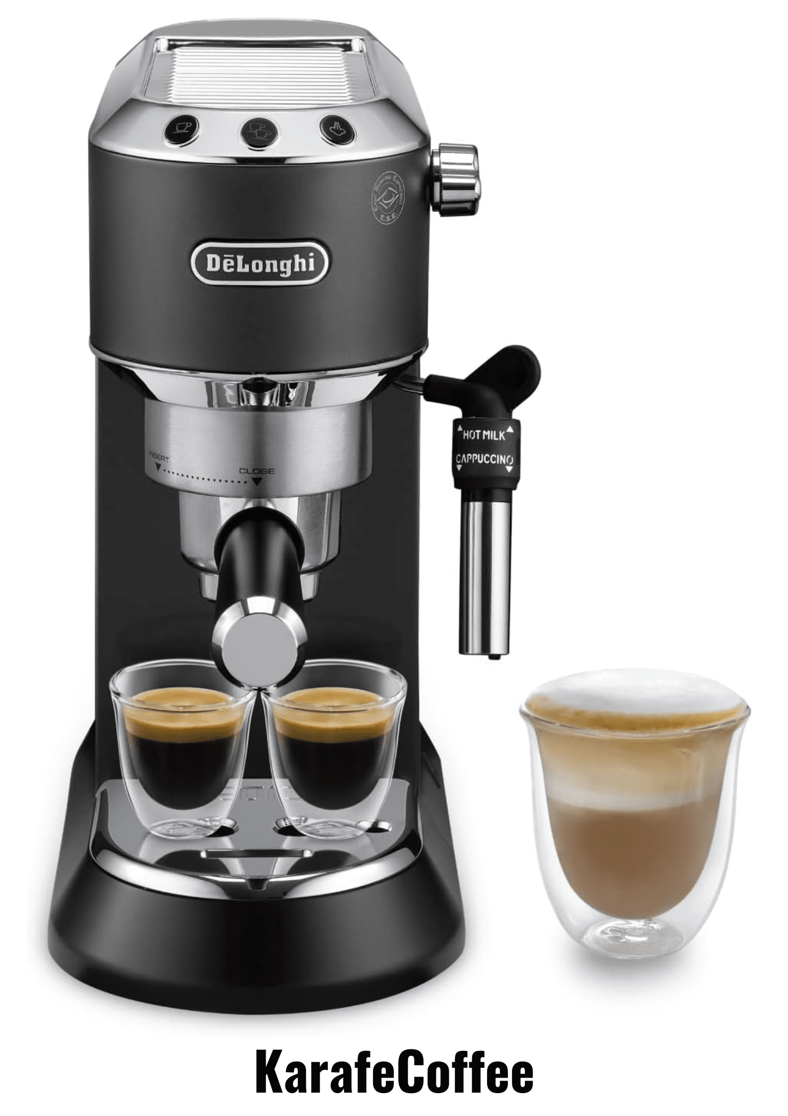 De'Longhi Dedica - Cafetera De Bomba De Acero Inoxidable