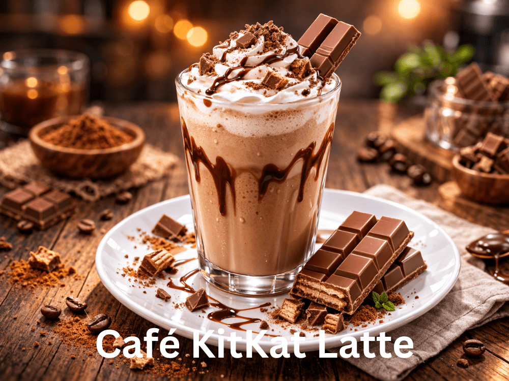 Cafe Kitkat Latte Karafecoffee