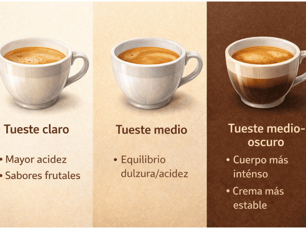 Comparison Of Light Medium And Medium Dark Espresso Roasts Karafecoffee