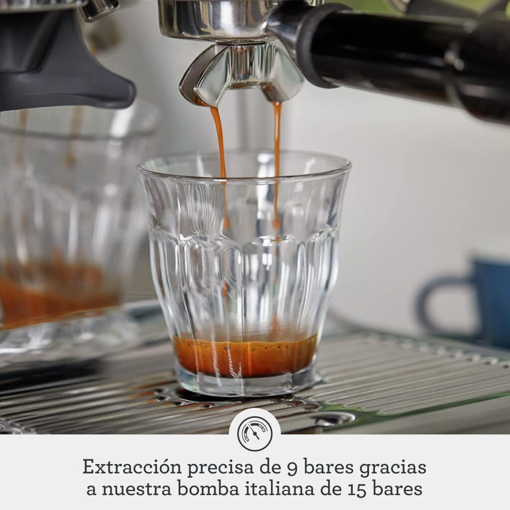 Sage The Barista Express Cafetera En Vaso Con Vaporizador De Leche Manual Karafecoffee