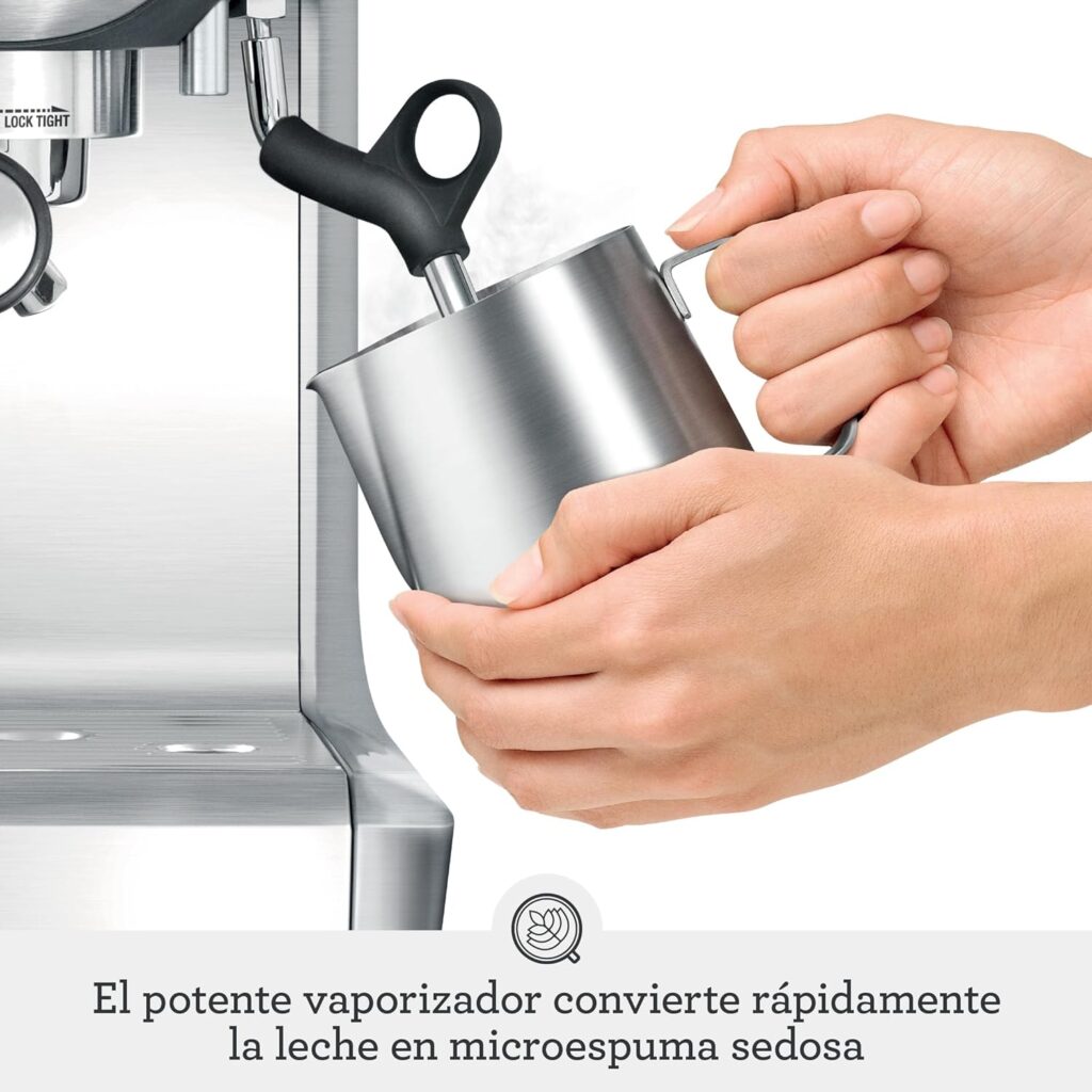 Sage The Barista Express Cafetera En Vaso Con Vaporizador De Leche Manual Acero Inoxidable Cepillado Karafecoffee Karafecoffee