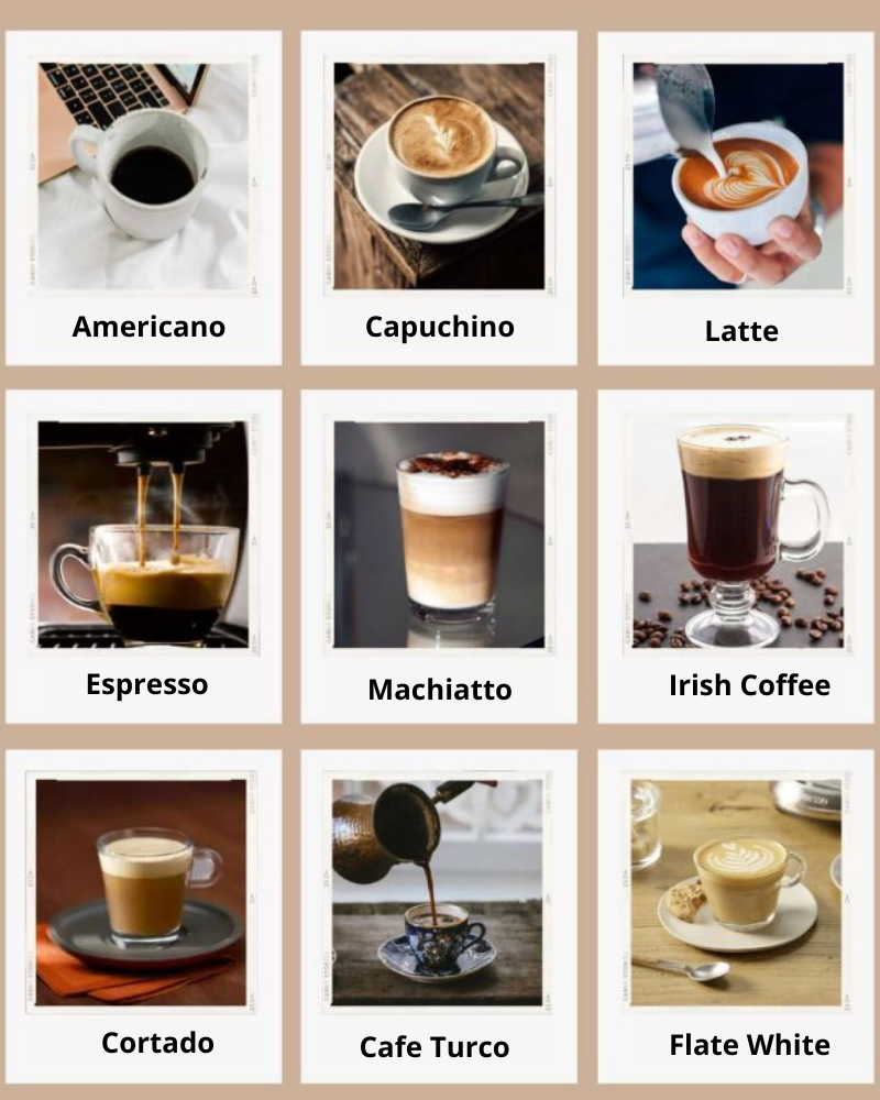 Tipos De Bebidas De Cafe Karafecoffee