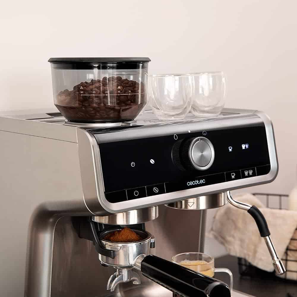 Cecotec Cafetera Express Con Brazo Con Doble Salida Cream Cafe Karafecoffee