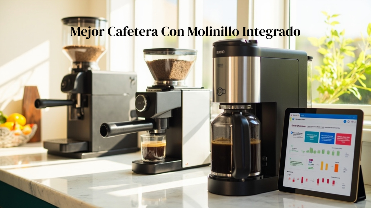 Cafetera Con Molinillo Integrado