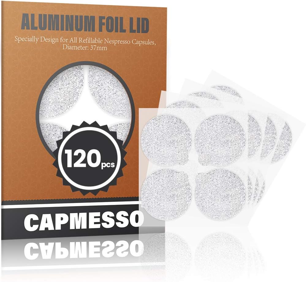 CAPMESSO Filtros Cápsulas de Café Compatibles Con Nespresso