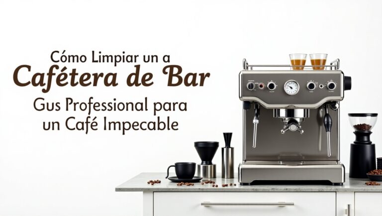 Cómo Limpiar una Cafetera de Bar: Guía Profesional para un Café Impecable 1 Limpiar Cafetera de Bar
