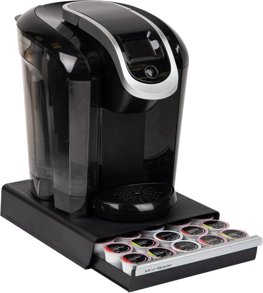 Mind Reader Cajon y Soporte KarafeCoffee
