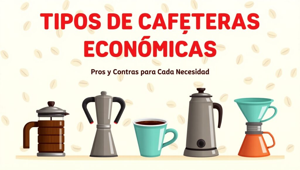 Tipos de Cafeteras Economicas Pros y Contras para Cada Necesidad KarafeCoffee