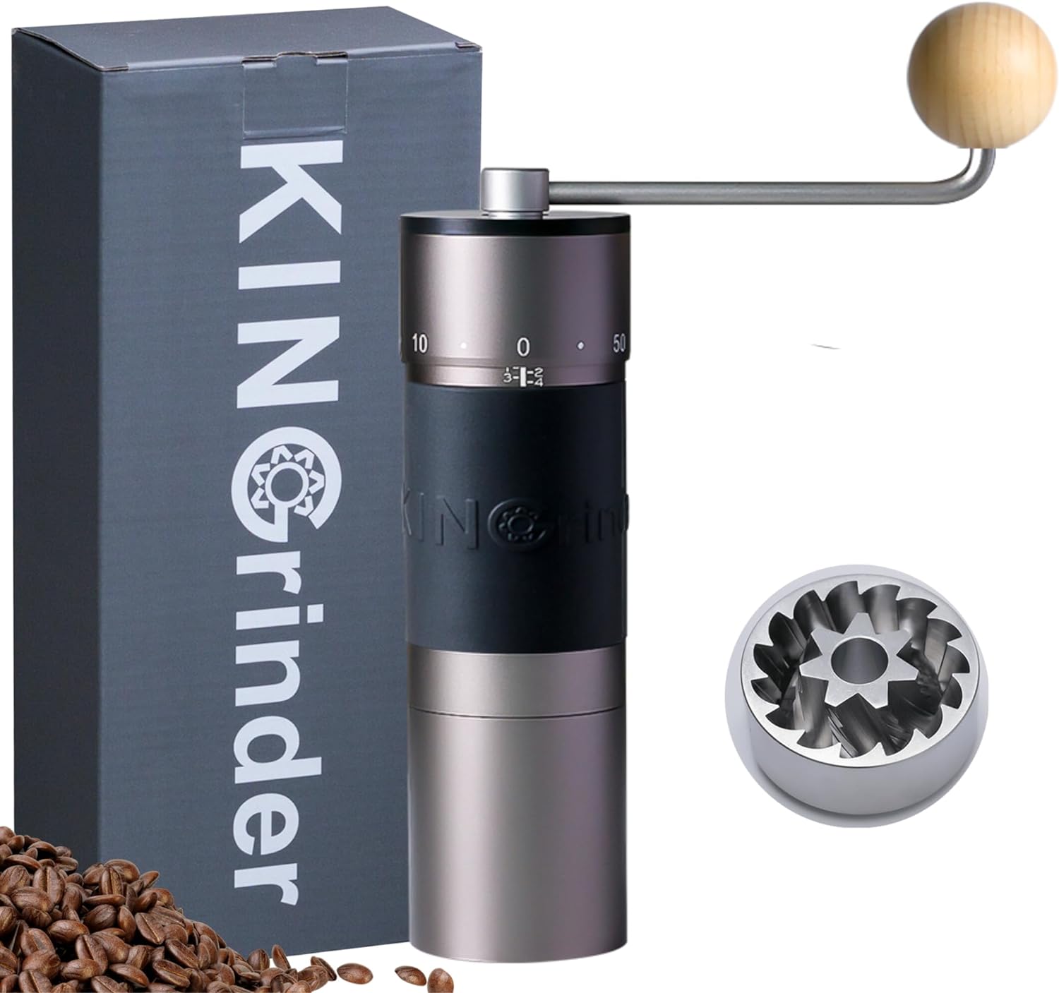 KINGrinder K6 Molinillo de Café Manual