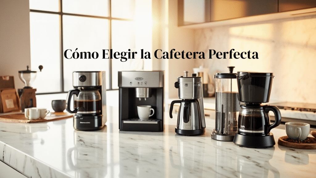Como Elegir la Cafetera Perfecta KarafeCoffee