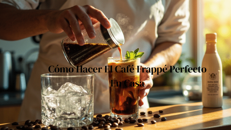 Cómo Hacer el Café Frappé Perfecto en Casa – Receta, Trucos y Soluciones de Barista