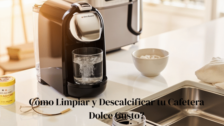 Cómo Limpiar y Descalcificar tu Cafetera Dolce Gusto Paso a Paso