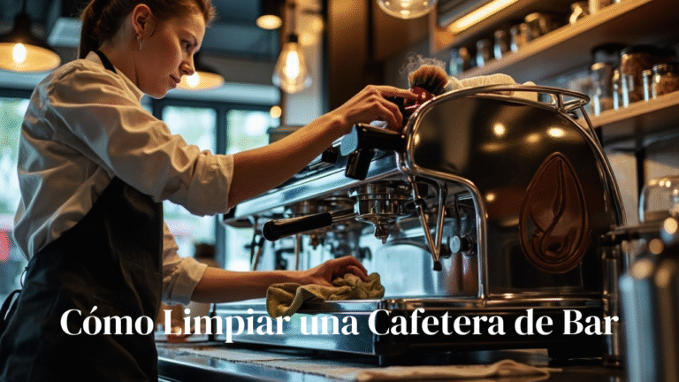 Cómo Limpiar una Cafetera de Bar: Guía Profesional para un Café Impecable