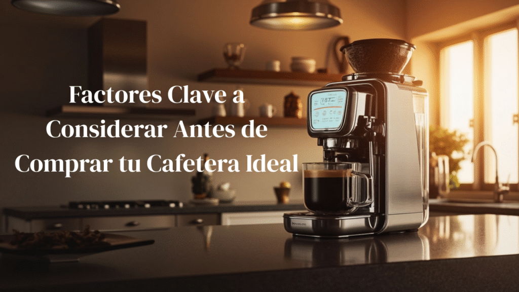 Factores Clave a Considerar Antes de Comprar tu Cafetera Ideal KarafeCoffee