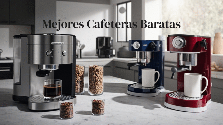Las Mejores Cafeteras Baratas de 2025: Guía Definitiva para un Café de Calidad sin Gastar Mucho