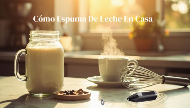espuma de leche
