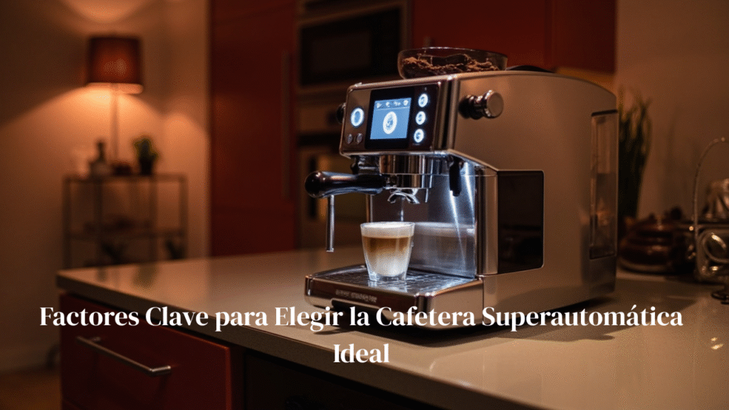 Factores Clave para Elegir la Cafetera Superautomatica Ideal KarafeCoffee